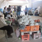 Architect Jonathan Edkins being interviewed at the Imphepo & Lime Market