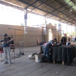 Early morning shoot of trader Jabulani Sambo at the Brook Street Market
