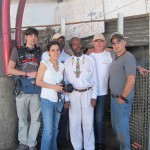 The film crew including AeT staff and Traditional Healer Kwashube
